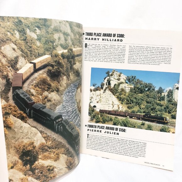 Model Railroader Train Railroading Magazine March 1989 Structures Scenery Layout - Picture 12 of 12